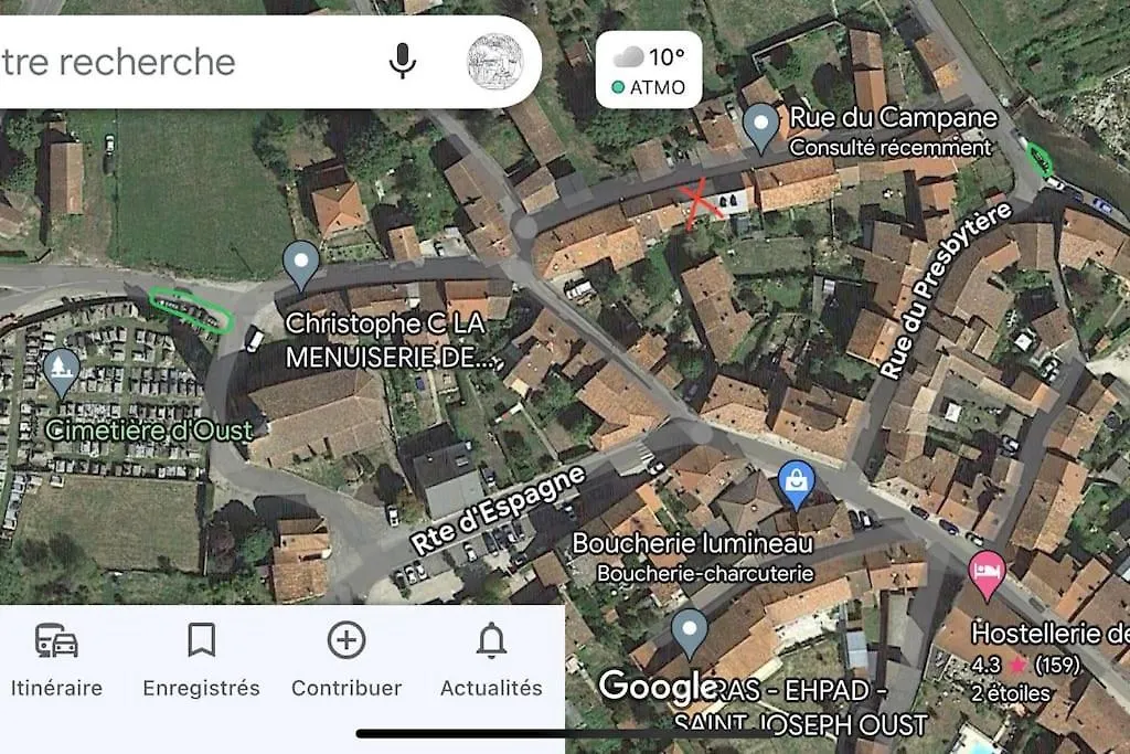 Holiday home La Petite Ourse Maison De Village A Oust