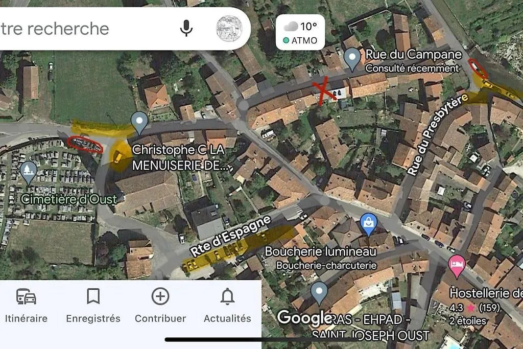 Vakantiehuis La Petite Ourse Maison De Village A Oust