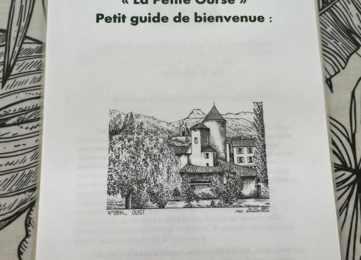 La Petite Ourse Maison De Village A Oust Holiday home